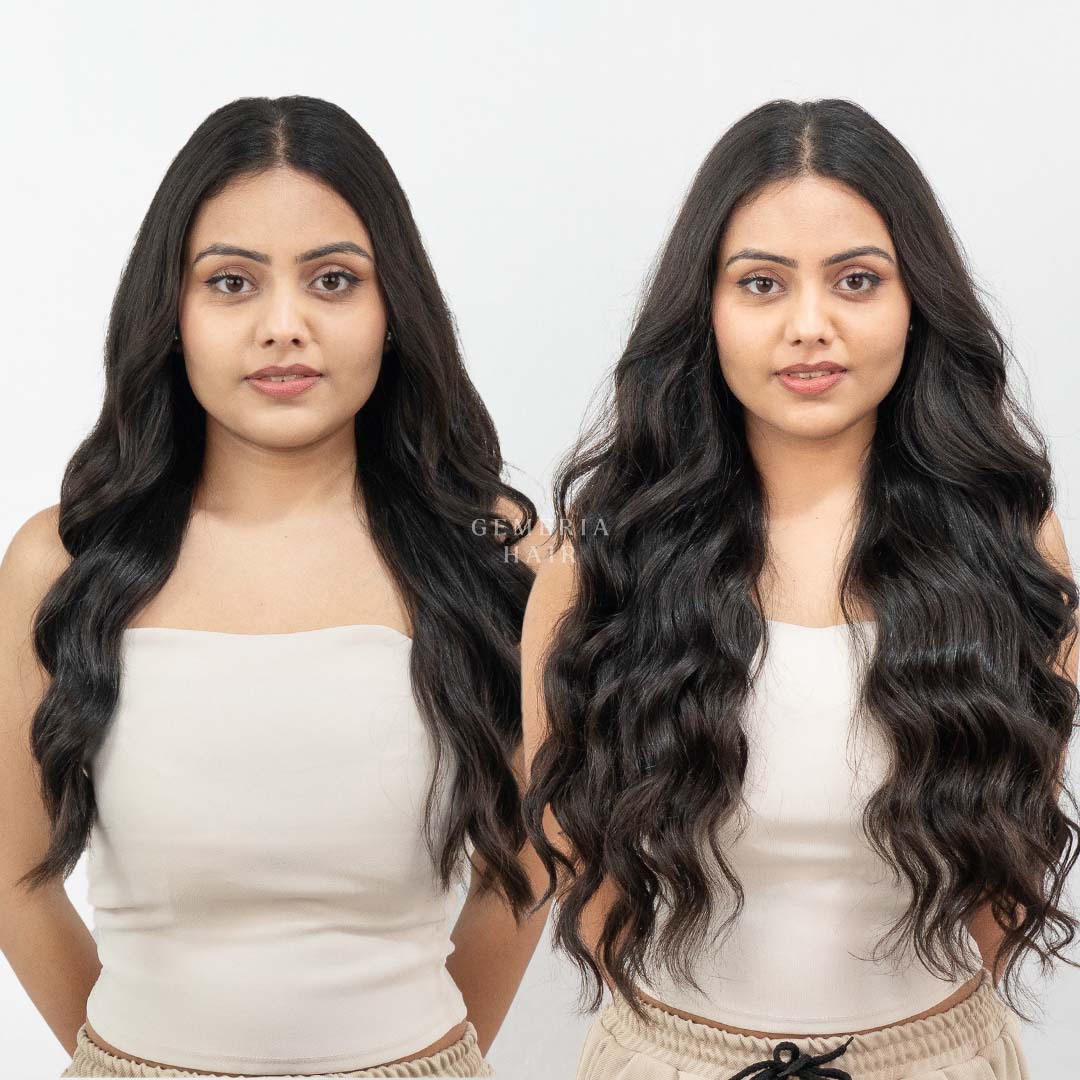 Seamless | 7 Set Clip-In Hair Extensions | Wavy