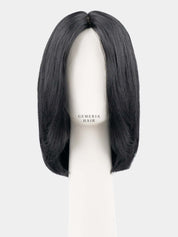 Front view of Luna Bob Bio-Base full head wig for women