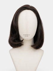 Front view of Mira Bob Bio-Base full head wig