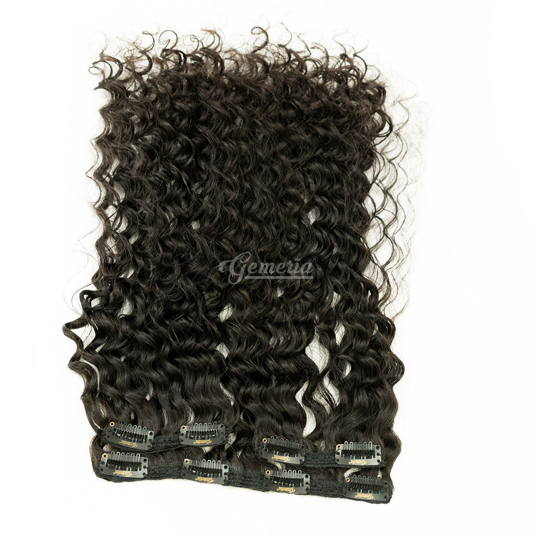 Classic | Deep Curly | 3 Piece Set Clip-In Hair Volumizer